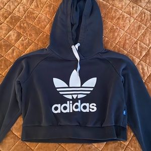 Adidas crop sweatshirt